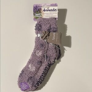 Aromasoles Lavender Scented Purple Socks